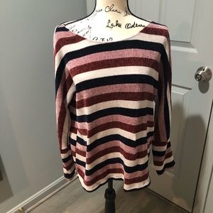 Status by Chenault gorgeous striped sweater!